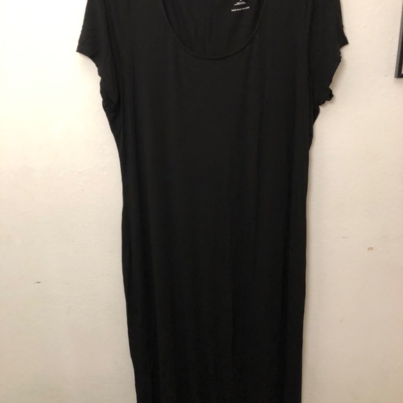 Torrid Super Soft Black Maxi dress size 1 - Picture 2 of 4